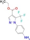 ethyl 1-(4-aminophenyl)-5-(trifluoromethyl)-1H-pyrazole-4-carboxylate