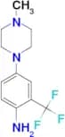 4-(4-Methylpiperazin-1-yl)-2-(trifluoromethyl)aniline