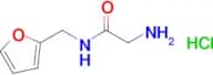 2-amino-N-(furan-2-ylmethyl)acetamide hydrochloride