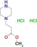 methyl 3-(piperazin-1-yl)propanoate dihydrochloride
