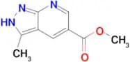 methyl 3-methyl-1H-pyrazolo[3,4-b]pyridine-5-carboxylate