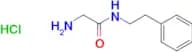 2-amino-N-(2-phenylethyl)acetamide hydrochloride