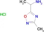 1-(3-methyl-1,2,4-oxadiazol-5-yl)ethan-1-amine hydrochloride
