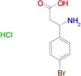(3S)-3-amino-3-(4-bromophenyl)propanoic acid hydrochloride