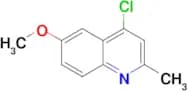4-Chloro-6-methoxy-2-methyl-quinoline