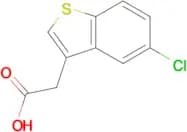 2-(5-chloro-1-benzothiophen-3-yl)acetic acid