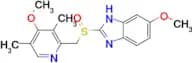 5-Methoxy-2-[(4-methoxy-3,5-dimethylpyridin-2-yl)methanesulfinyl]-1H-1,3-benzodiazole