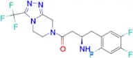 (3R)-3-amino-1-[3-(trifluoromethyl)-5H,6H,7H,8H-[1,2,4]triazolo[4,3-a]pyrazin-7-yl]-4-(2,4,5-trifl…