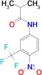 2-methyl-N-[4-nitro-3-(trifluoromethyl)phenyl]propanamide