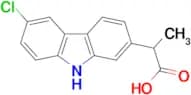 2-(6-chloro-9H-carbazol-2-yl)propanoic acid