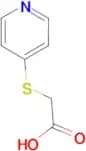 2-(pyridin-4-ylsulfanyl)acetic acid