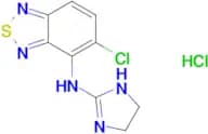 5-chloro-N-(4,5-dihydro-1H-imidazol-2-yl)-2,1,3-benzothiadiazol-4-amine hydrochloride