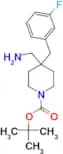 tert-Butyl 4-(aminomethyl)-4-(3-fluorobenzyl)piperidine-1-carboxylate