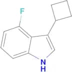 3-Cyclobutyl-4-fluoro-1H-indole