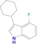3-Cyclohexyl-4-fluoro-1H-indole