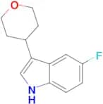 5-Fluoro-3-(tetrahydro-2H-pyran-4-yl)-1H-indole