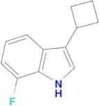 3-Cyclobutyl-7-fluoro-1H-indole