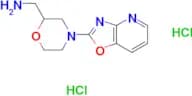 [(4-[1,3]oxazolo[4,5-b]pyridin-2-yl-2-morpholinyl)methyl]amine dihydrochloride