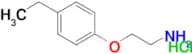 [2-(4-ethylphenoxy)ethyl]amine hydrochloride