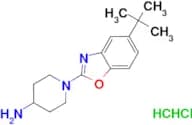 1-(5-tert-butyl-1,3-benzoxazol-2-yl)-4-piperidinamine dihydrochloride