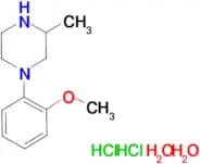 1-(2-methoxyphenyl)-3-methylpiperazine dihydrochloride dihydrate