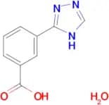 3-(1H-1,2,4-triazol-5-yl)benzoic acid hydrate