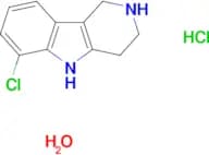 6-chloro-2,3,4,5-tetrahydro-1H-pyrido[4,3-b]indole hydrochloride hydrate