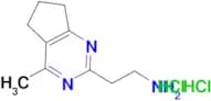 [2-(4-methyl-6,7-dihydro-5H-cyclopenta[d]pyrimidin-2-yl)ethyl]amine dihydrochloride