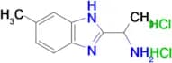1-(5-methyl-1H-benzimidazol-2-yl)ethanamine dihydrochloride