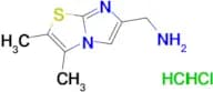 [(2,3-dimethylimidazo[2,1-b][1,3]thiazol-6-yl)methyl]amine dihydrochloride