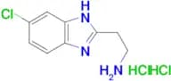 [2-(6-chloro-1H-benzimidazol-2-yl)ethyl]amine dihydrochloride