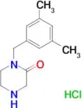 1-(3,5-dimethylbenzyl)-2-piperazinone hydrochloride