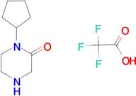 1-cyclopentyl-2-piperazinone trifluoroacetate
