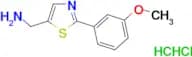 {[2-(3-methoxyphenyl)-1,3-thiazol-5-yl]methyl}amine dihydrochloride