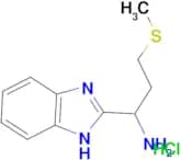 [1-(1H-benzimidazol-2-yl)-3-(methylthio)propyl]amine hydrochloride