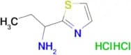 [1-(1,3-thiazol-2-yl)propyl]amine dihydrochloride