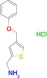 {[4-(phenoxymethyl)-2-thienyl]methyl}amine hydrochloride