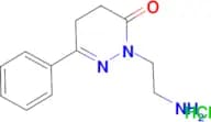 2-(2-aminoethyl)-6-phenyl-4,5-dihydro-3(2H)-pyridazinone hydrochloride
