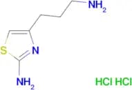 4-(3-aminopropyl)-1,3-thiazol-2-amine dihydrochloride