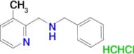 N-benzyl-1-(3-methyl-2-pyridinyl)methanamine dihydrochloride