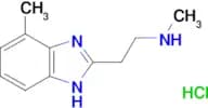 N-methyl-2-(4-methyl-1H-benzimidazol-2-yl)ethanamine hydrochloride