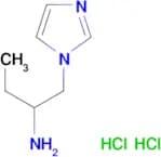 [1-(1H-imidazol-1-ylmethyl)propyl]amine dihydrochloride