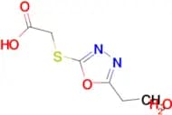 [(5-ethyl-1,3,4-oxadiazol-2-yl)thio]acetic acid hydrate