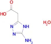 (5-amino-1H-1,2,4-triazol-3-yl)acetic acid hydrate