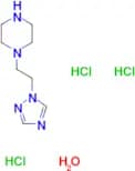 1-[2-(1H-1,2,4-triazol-1-yl)ethyl]piperazine trihydrochloride hydrate