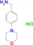 (4-morpholin-4-ylbenzyl)amine hydrochloride