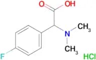 (dimethylamino)(4-fluorophenyl)acetic acid hydrochloride
