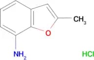 (2-methyl-1-benzofuran-7-yl)amine hydrochloride