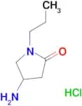 4-amino-1-propyl-2-pyrrolidinone hydrochloride