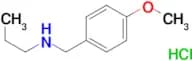 N-(4-methoxybenzyl)-1-propanamine hydrochloride